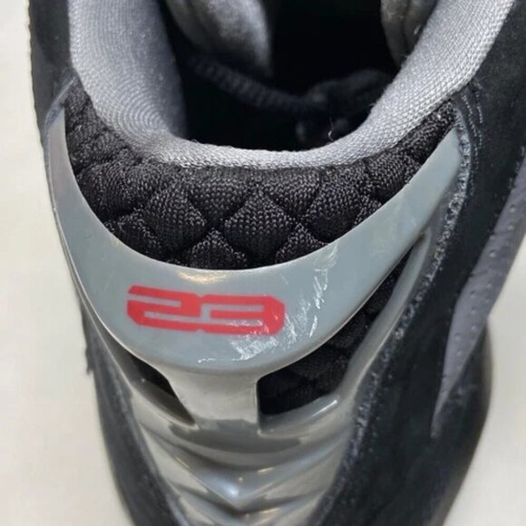 Jordan B'Loyal 23 Air Men's 12 Retro Black Cool Grey University Mid Sneaker GUC - Picture 7 of 15